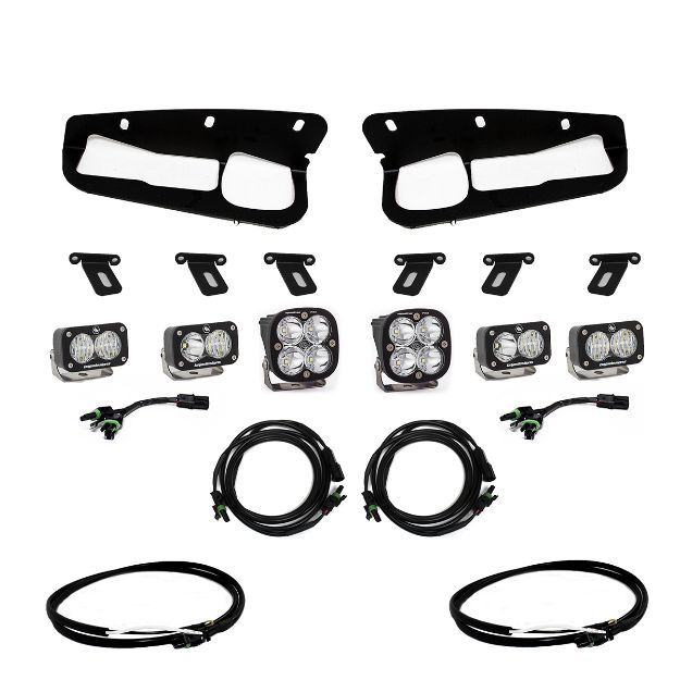 Picture of Bronco Fog Pocket Kit 21-Up Ford Bronco Pro w/Upfitter Baja Designs