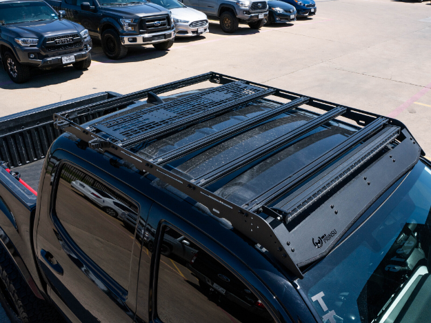 Picture of MOLLE Panel for Prinsu Roof Rack Black Semi Gloss Powdercoat Cali Raised LED