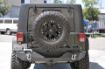 Picture of Jeep JK Rear Bumper W/Tire Carrier Tapered Bearing 07-18 Wrangler JK Black DV8 Offroad