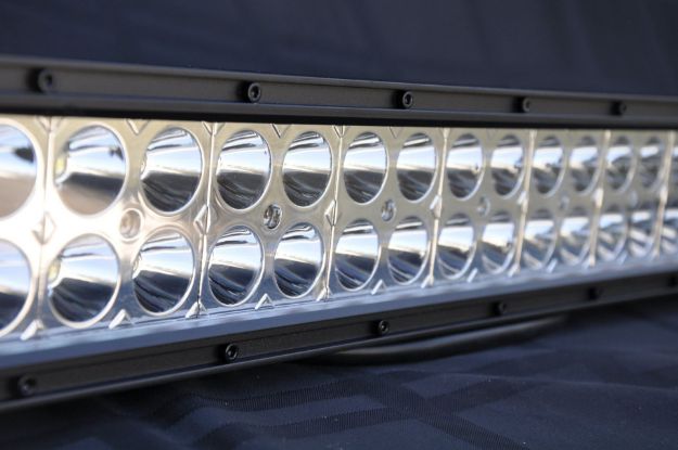 Picture of 12 Inch Light Bar 72W Flood/Spot 3W LED Chrome DV8 Offroad