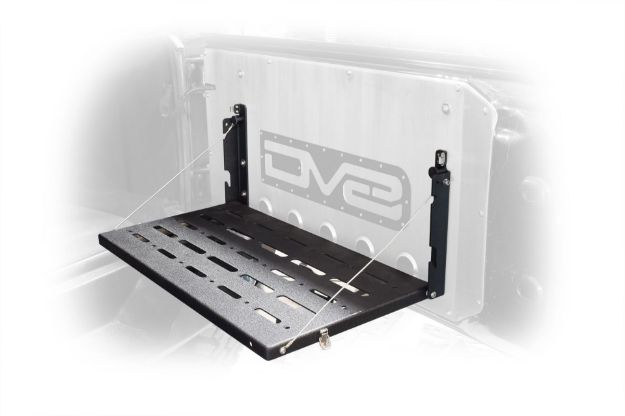 Picture of Jeep JK Tailgate Mounted Trail Table 07-18 Wrangler JK DV8 Offroad