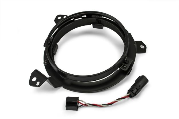 Picture of Jeep JL Headlight Adapter with wiring (Allows JK Light to fit into JL) DV8 Offroad