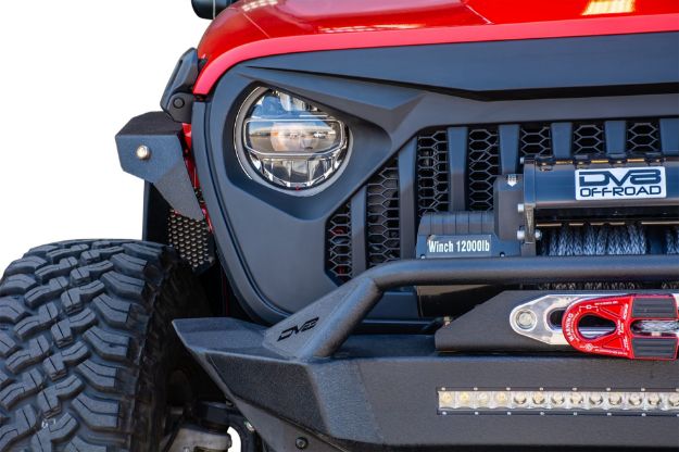 Picture of DV8 Offroad Jeep JL Replacement Grill Black DV8 Offroad