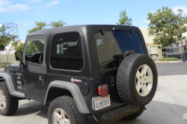 Picture of Jeep TJ Hard Top Square Back 96-06 Wrangler TJ 2 Door 2 Piece DV8 Offroad