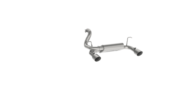 Picture of Jeep 2.5 Inch Axle Back Dual Rear Exit For 18-20 Wrangler JL 2/4 DR 3.6L MBRP