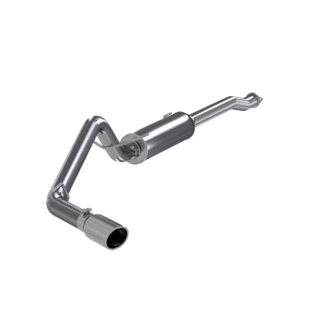 Picture of Toyota 3 Inch Cat Back Exhaust System For 16-20 Toyota Tacoma 3.5L Single Side Exit MBRP