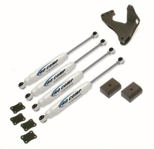 Picture of 2 Inch Lift Kit with ES9000 Shocks 99-04 FORD F250 and F350 05-07 FORD F250 Pro Comp Suspension