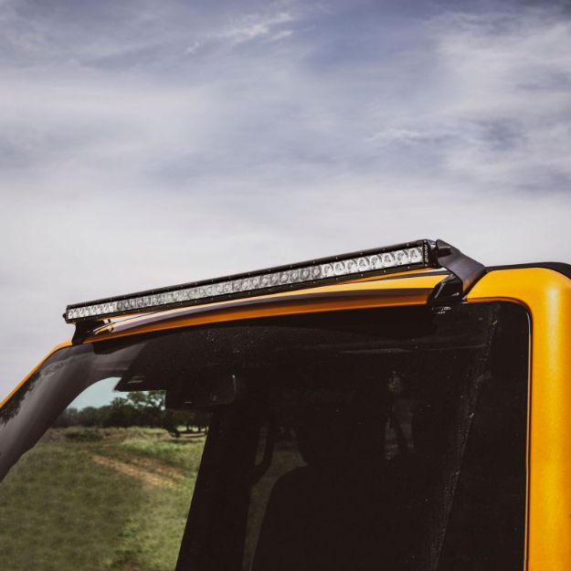 Picture of 2021-Present Ford Bronco Roof Line Light Kit with a SR Spot/Flood Combo Bar Included RIGID Industries