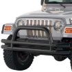 Picture of Billet Grille Overlay W/ Chrome Insert Trim 97-06 Wrangler TJ/LJ Smittybilt