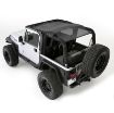 Picture of Cloak Extended Mesh Top Wrangler 97-06 TJ Black Smittybilt