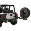 Picture of XRC Rear Swing Away Tire Carrier 87-06 Wrangler YJ/TJ/LJ Black Textured Smittybilt