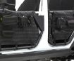 Picture of Jeep Tubular Doors Rear 18-Present Jeep JL Wrangler 4 Door Steel Black Powdercoat Smittybilt