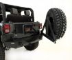 Picture of XRC Rear Jeep Bumper w/ 2 Inch Hitch Receiver 07-18 Wrangler JK Black Smittybilt