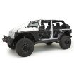 Picture of Jeep Tubular Doors Front 07-18 Jeep JK Wrangler 2 Door/4 Door Steel Black Powdercoat Smittybilt