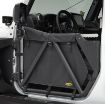 Picture of Jeep Tubular Doors Front 07-18 Jeep JK Wrangler 2 Door/4 Door Steel Black Powdercoat Smittybilt