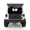 Picture of XRC Tailgate and Tire Carrier Jeep JK/JKU Wrangler 07-18 2 Door/4 Door Up To 37 Inch Tire Black Powdercoat Smittybilt