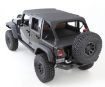 Picture of Tonneau Cover For OEM Soft Top w/Channel Mount 92-95 Wrangler YJ Gray Denim Smittybilt