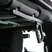 Picture of Jeep JK Grab Handles Rear Aluminum 2007-2018 Jeep Wrangler 2DR/4DR Pair Black Smittybilt