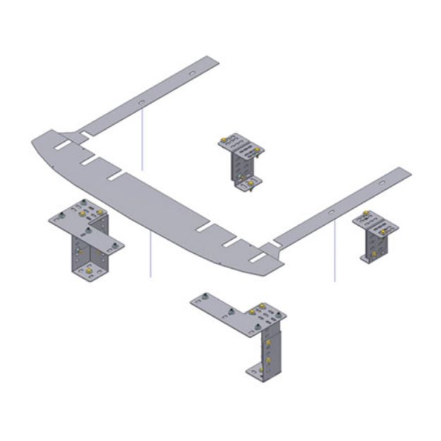 Picture of Police Interceptor SUV 13-Present Security Drawer Mounting Kit Tuffy Security