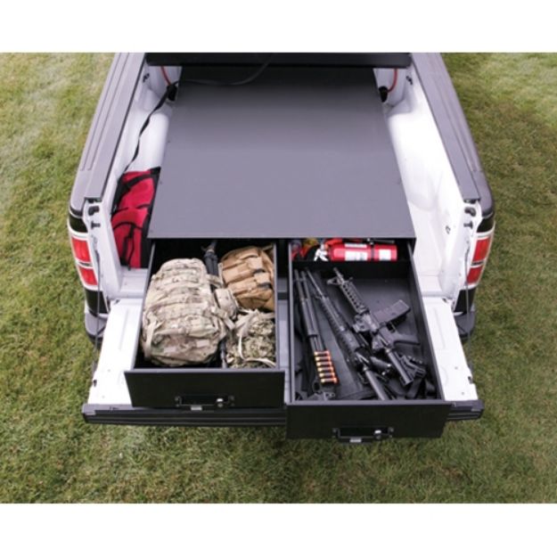 Picture of 47.75 W x 94.75 Inch L x 14 Inch RS-Heavy Duty Gear Drawer 2-Drawer 50/50 Split Tuffy Security