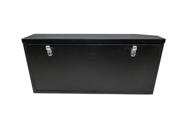 Picture of Jeep JK Tailgate Lockbox 07-18 Wrangler JK Steel Texture Powdercoat Tuffy Security