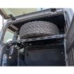 Picture of Wrangler JL Interior Cargo Basket/Tire Mount For 18+ Jeep JL 2 Door DV8 Offroad