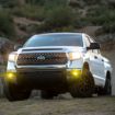 Picture of Toyota Fog Mount Kit For 10-20 Tundra/4Runner 16-20 Tacoma With 1 Set 360-Series 4.0 Inch SAE Yellow Lights RIGID Industries